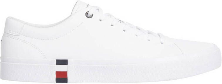 Tommy Hilfiger Stijlvolle Witte Polyester Sneaker White Heren