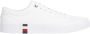 Tommy Hilfiger Stijlvolle Witte Polyester Sneaker White Heren - Thumbnail 1