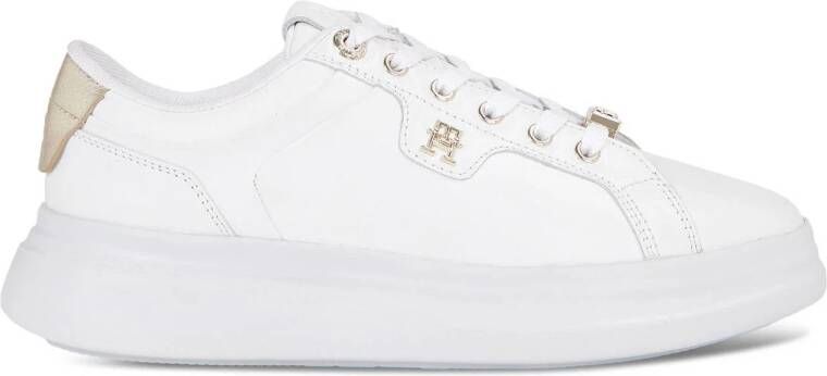 Tommy Hilfiger Pointy Court sneaker van leer met logo