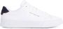 Tommy Hilfiger Plateausneakers TH COURT LTH DETAIL ESS vrijetijdsschoen lage schoen veterschoen met zijlijk logo-opdruk - Thumbnail 1
