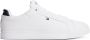 Tommy Hilfiger leren sneakers wit - Thumbnail 1
