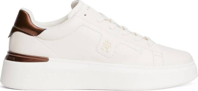 Tommy Hilfiger leren sneakers wit
