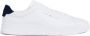 Tommy Hilfiger Sport Tommy Hilfiger TH Court Leather heren sneaker Wit - Thumbnail 1