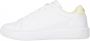 Tommy Hilfiger Witte Lage Sneakers Lowcut Cupsole - Thumbnail 2