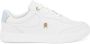 Tommy Hilfiger Plateausneakers ESSENTIAL CHIC COURT SNEAKER vrijetijdsschoen veterschoen lage schoen met th-sieraad - Thumbnail 1