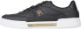 TOMMY JEANS Plateausneakers TJW RETRO BASKET ESS vrijetijdsschoen lage schoen veterschoen met zijlogo-vlag - Thumbnail 1