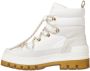 Tommy Hilfiger Gorpcore Laced Outdoor Boot Veterboots Laarzen Met Veters Dames Wit - Thumbnail 2