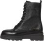 Tommy Hilfiger Veterlaarsjes MONOCHROMATIC LACE UP BOOT met logoprint opzij - Thumbnail 2