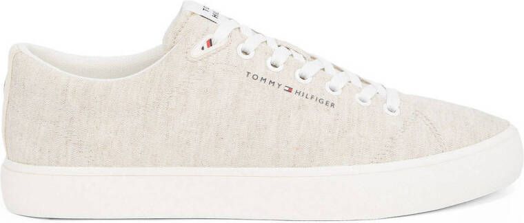 Tommy Hilfiger Lage sneakers van chambray-linnen