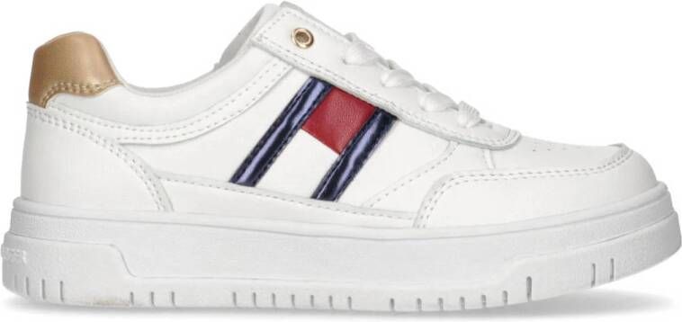 Tommy Hilfiger Paulene sneakers wit Meisjes Imitatieleer Logo 40