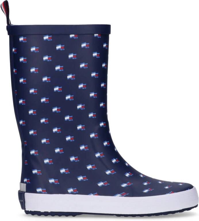 Tommy Hilfiger regenlaarzen donkerblauw