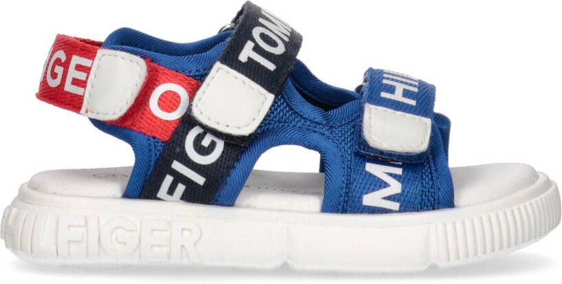 Tommy Hilfiger sandalen rood blauw