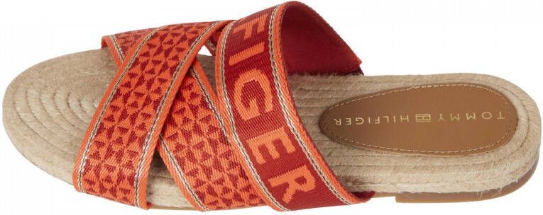 Tommy Hilfiger FW0FW06307 Tommy Webbing Flat Espadrille Q1