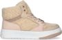 Tommy Hilfiger Beige Hoge Stijlvolle Meisjes Sneakers Beige Dames - Thumbnail 1