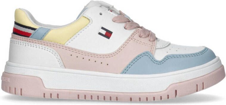 Tommy Hilfiger sneakers pastel multi Roze Meisjes Imitatieleer Meerkleurig 37