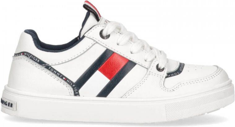 Tommy Hilfiger sneakers wit Jongens Imitatieleer Meerkleurig 35