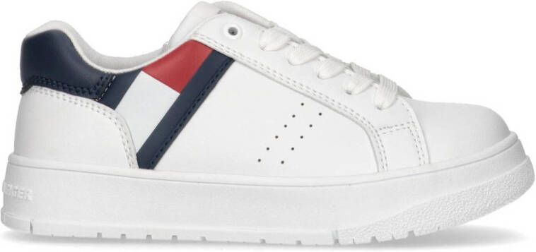 Tommy Hilfiger sneakers wit Jongens Imitatieleer Meerkleurig 30