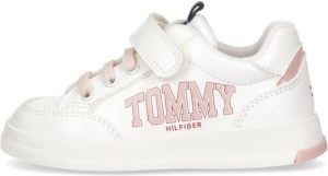 Tommy Hilfiger sneakers wit roze
