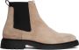 Tommy Hilfiger suède chelsea boots beige - Thumbnail 1
