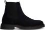 Tommy Hilfiger suède chelsea boots donkerblauw - Thumbnail 1