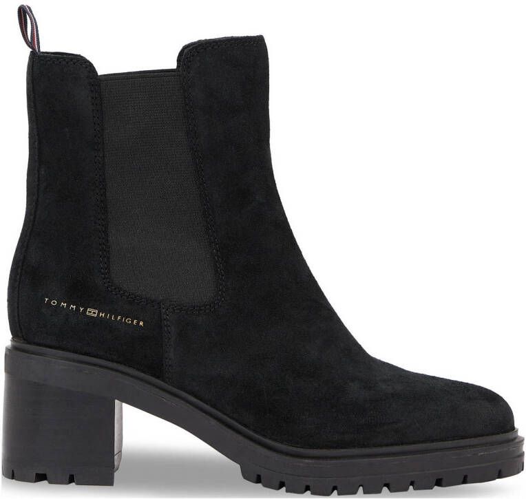 Tommy Hilfiger Laarzen ESSENTIAL MIDHEEL SUEDE BOOTIE