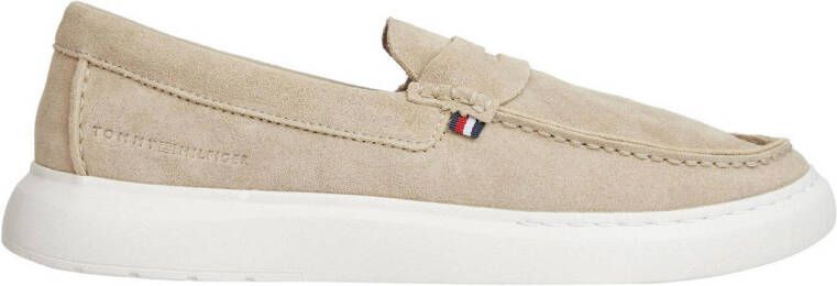 Tommy Hilfiger suède loafers beige