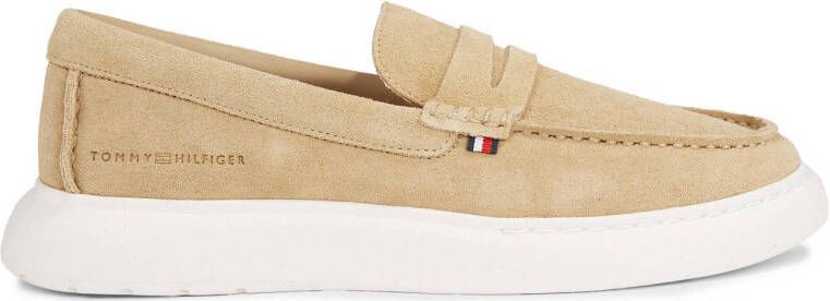 Tommy Hilfiger suède loafers beige