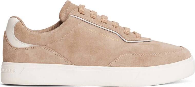 Tommy Hilfiger suède sneakers beige