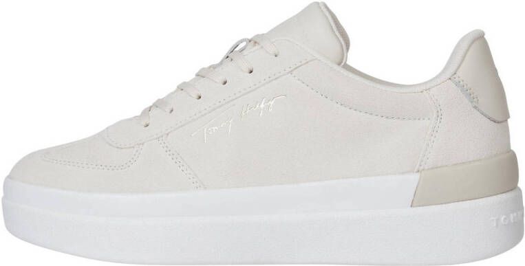 Tommy Hilfiger suède sneakers off white
