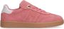 Tommy Hilfiger suède sneakers roze - Thumbnail 1