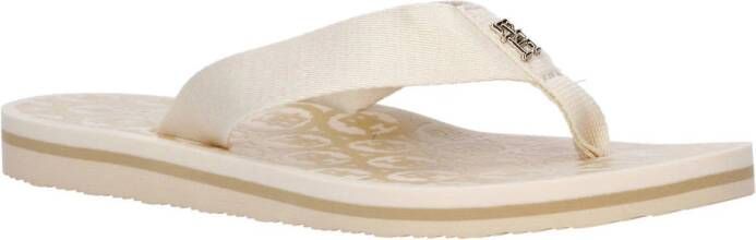 Tommy Hilfiger Beige Flip Flops voor vrouwen Beige Dames