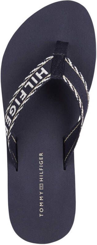 Tommy Hilfiger teenslippers donkerblauw