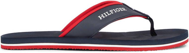 Tommy Hilfiger teenslippers donkerblauw