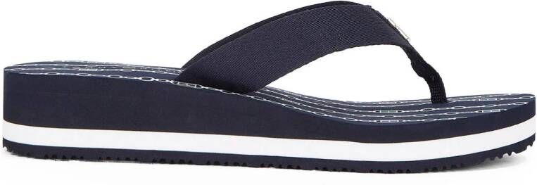 Tommy Hilfiger teenslippers donkerblauw
