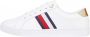 Tommy Hilfiger Sneakers in wit voor Dames TH Corporate Cupsole Sneaker - Thumbnail 2