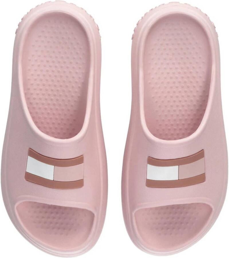 Tommy Hilfiger badslippers roze Jongens Meisjes Rubber Logo 36 37 - Foto 2