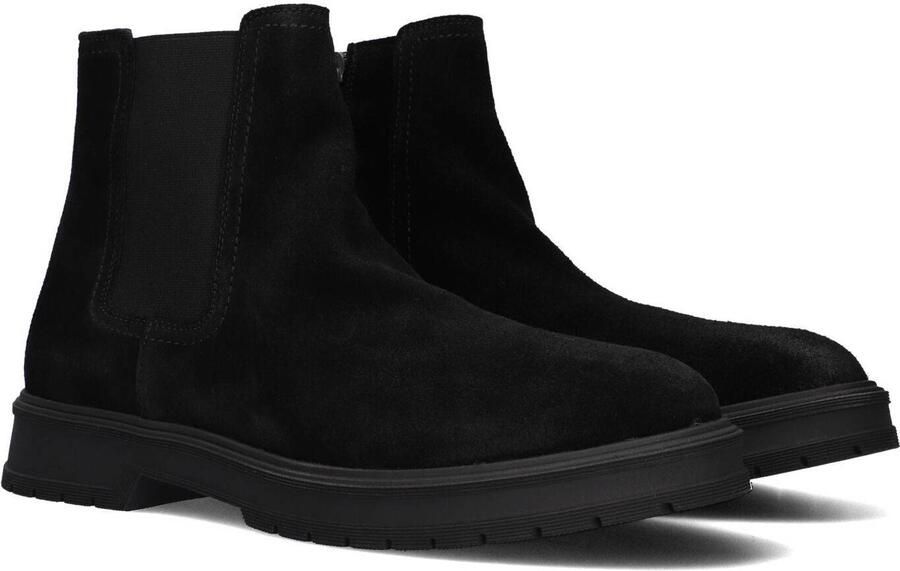 TOMMY HILFIGER Chelsea Boots Heren Hilfiger Zip Suède Zwart - Foto 2