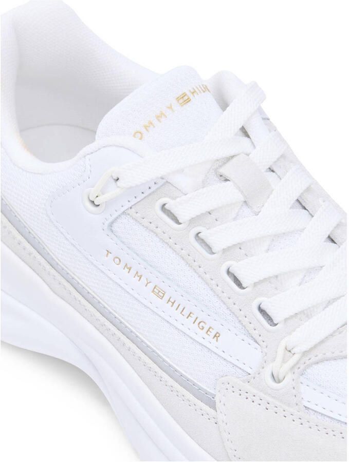 Tommy Hilfiger chunky suède sneakers wit - Foto 2