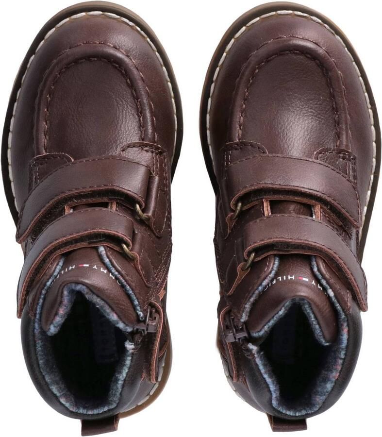 Tommy Hilfiger enkelboots bruin Jongens Polyester - Foto 2