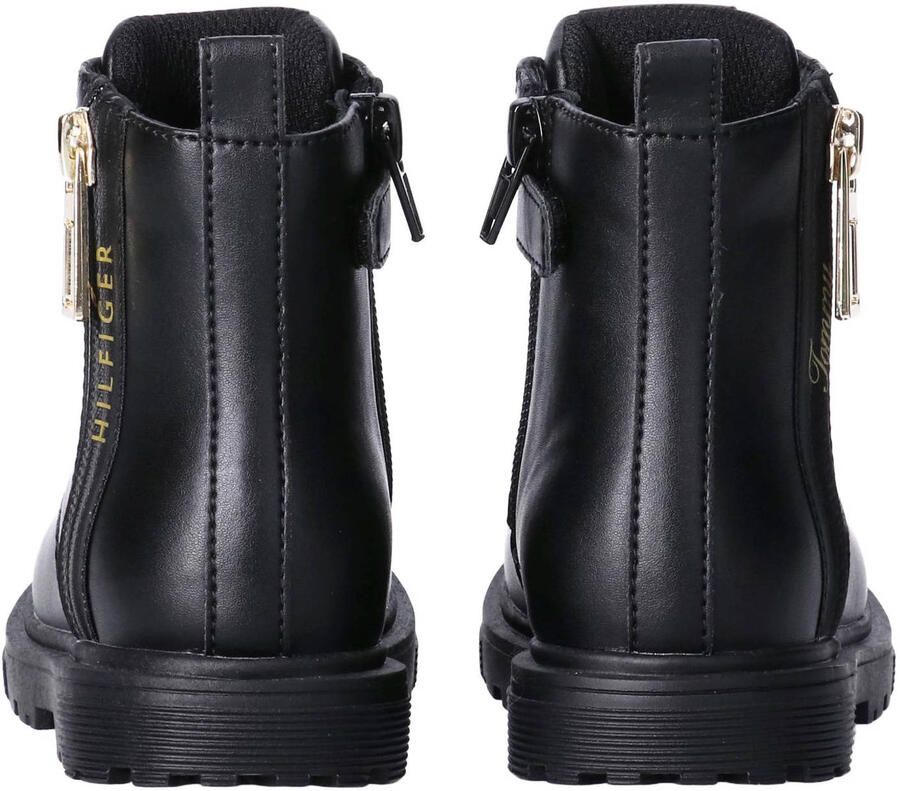 Tommy Hilfiger enkelboots met profielzool zwart - Foto 3