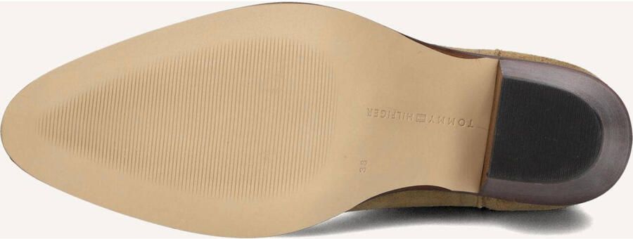 TOMMY HILFIGER Bruine Enkellaarsjes Western Mid Heel S - Foto 2
