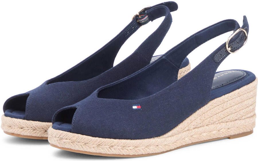 Tommy Hilfiger espadrilles donkerblauw - Foto 3
