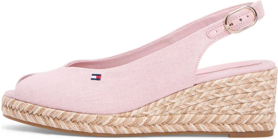 Tommy Hilfiger Sandalen met sleehak FW0FW09472TQN - Foto 3