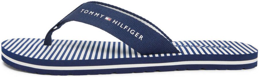 TOMMY HILFIGER Teenslipper 'Ithaca' donkerblauw wit - Foto 2