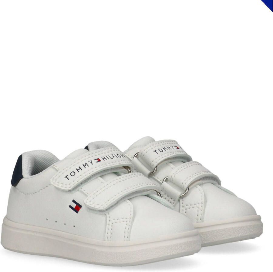 Tommy Hilfiger Hector sneakers wit blauw - Foto 2