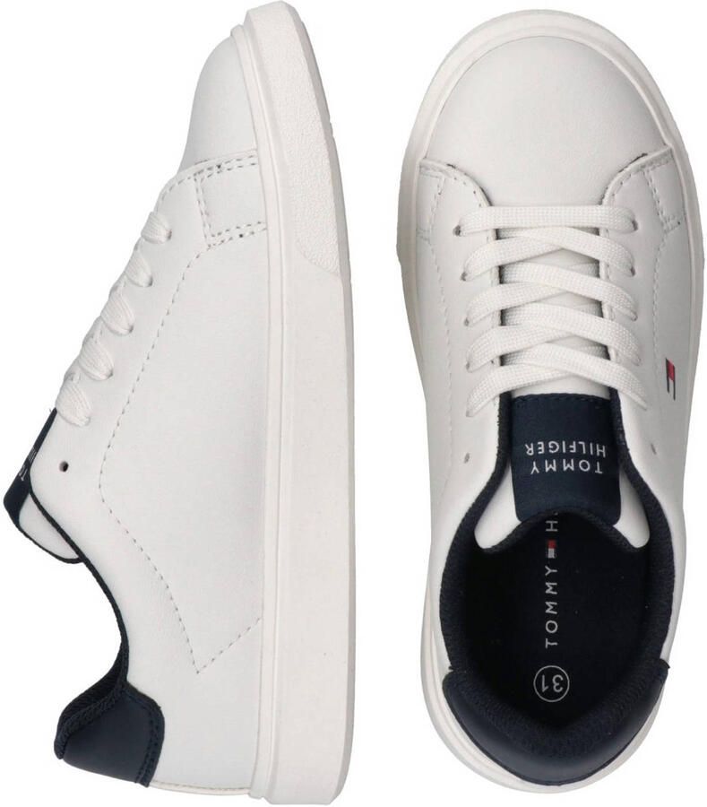Tommy Hilfiger imitatieleren sneakers wit - Foto 2