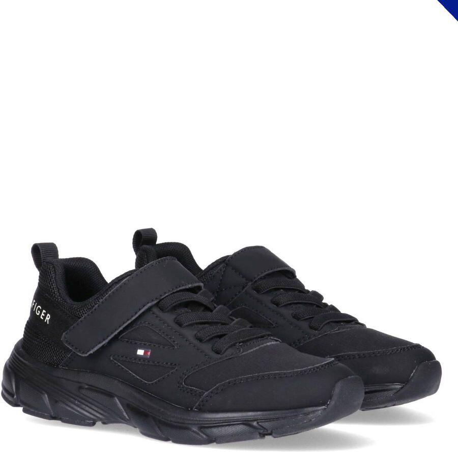 Tommy Hilfiger imitatieleren sneakers zwart - Foto 2