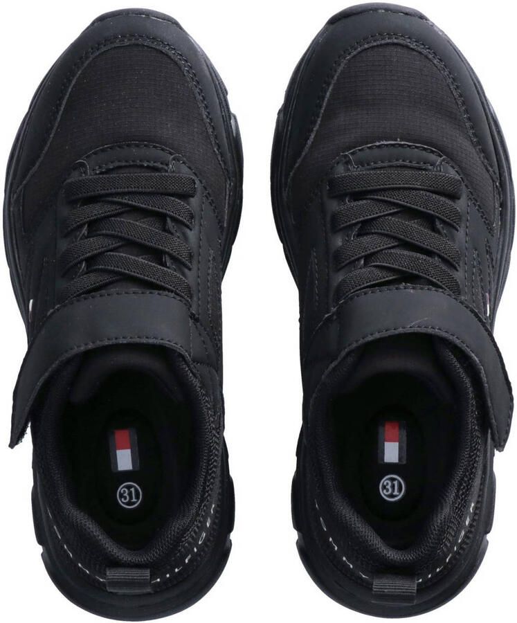 Tommy Hilfiger imitatieleren sneakers zwart - Foto 3