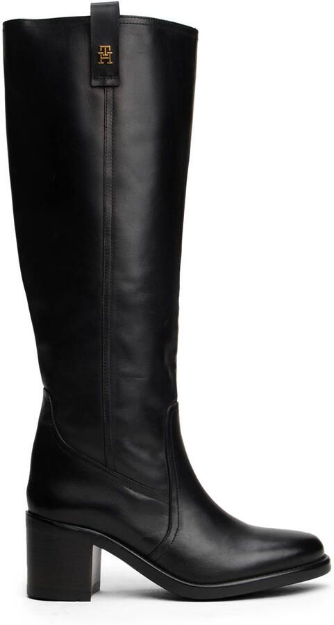 TOMMY HILFIGER Zwarte Laarzen Riding Long Boot Block - Foto 2