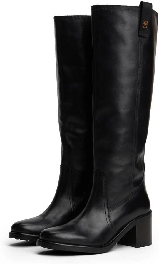 TOMMY HILFIGER Zwarte Laarzen Riding Long Boot Block - Foto 3